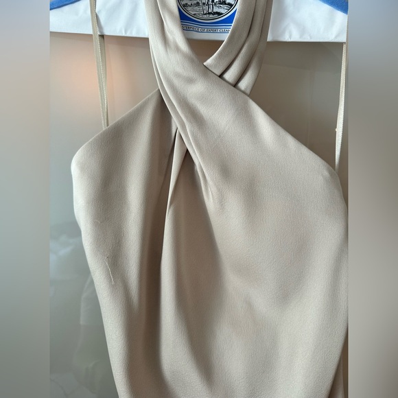 Bhldn Ruby Charmeuse Dress Champagne - Picture 5 of 5